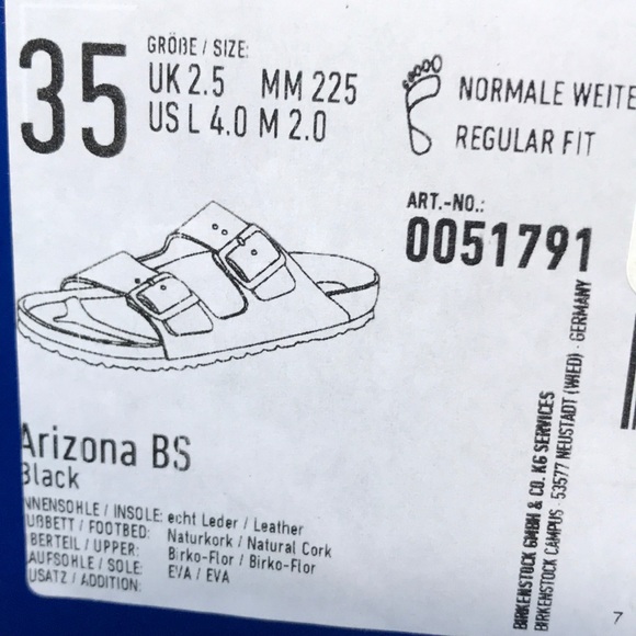 BNIB Birkenstock Birken-Flor Arizona - Picture 5 of 6